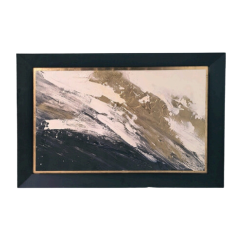 ABSTRACTO GRIS NEGRO